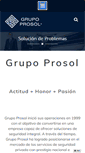 Mobile Screenshot of grupoprosol.com